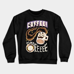 Coffee Time Crewneck Sweatshirt